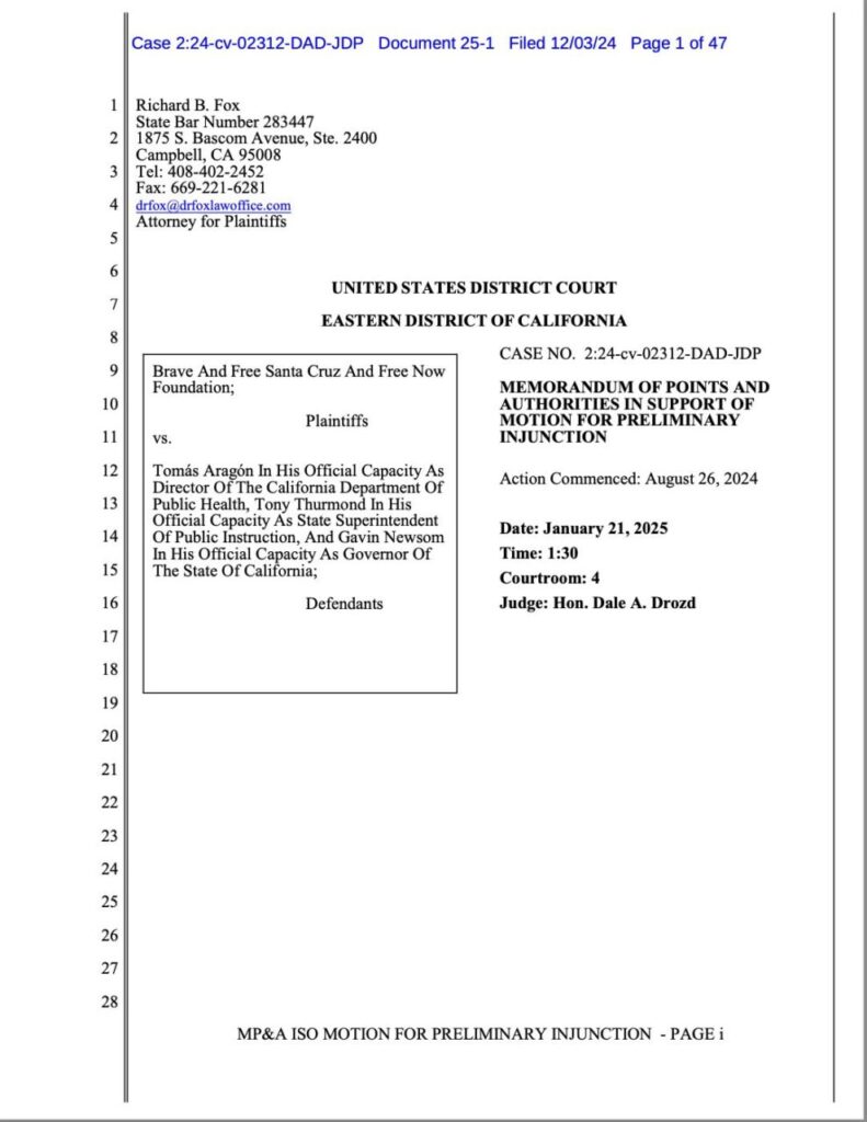 IEP docket screenshot